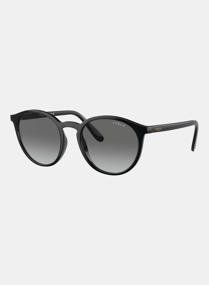 Vogue Full Rim Round Sunglasses 0VO5544SI - Image 2